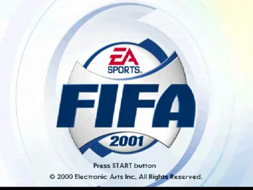 FIFA 2001 (ES) screen shot title